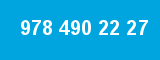 978 490 22 27 978 490 22 27